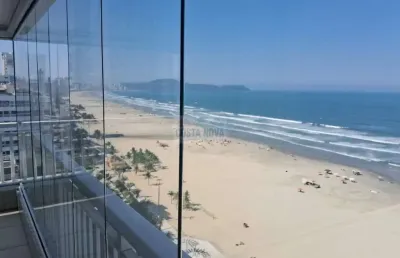 Apartamento à venda de 163m², 3 quartos sendo 3 suítes. 2 vagas. aviação, praia grande