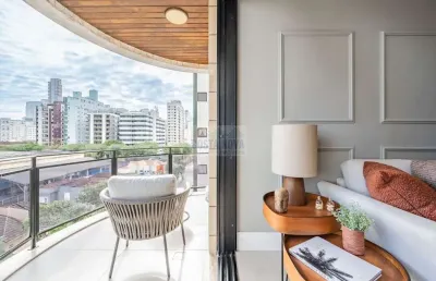 Apartamento no gonzaga, 185 m², 3 quartos sendo todos suítes, 5 banheiros, 2 vagas de garagem