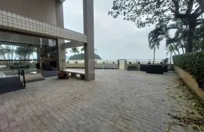 Apartmento de 160m², 2 quartos e 1 suíte , pé na areia no bairro josé menino em santos