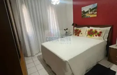 Apartamento com 2 quarto sendo 1 suíte, 1 vaga de garagem, centro de são vicente