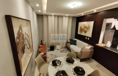 Apartamento mobiliado ,com  100m²,com 2 quartos, garagem