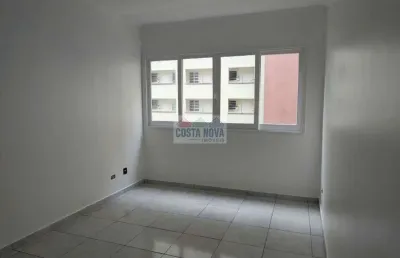 Apartamento com 100m², 2 quartos, 2 banheiros, 1 vaga. no gonzaguinha a uma quadra da praia