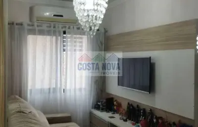Apartamento à venda de 50m², 1 quarto, 1 sala, 1 banheiro e vaga em são vicente