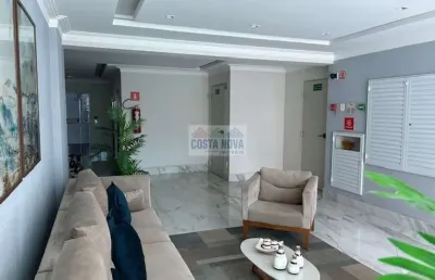 Apartamento de 72m² , 2 quartos,  1 suíte, proximo a praia, porteira fechada no bairro boqueirão.