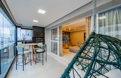 Exclusividade e sofisticação - apartamento mobiliado de 243m² , 4 quartos no coração de santos!