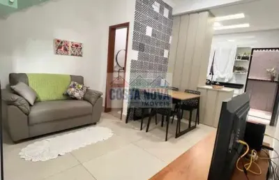 Casa assobradada 02 dormitórios no maracanapraia grande