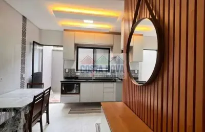 Sobrado à venda com 66m², 2 dormitórios, 1 vaga e 2 banheiros em praia grande