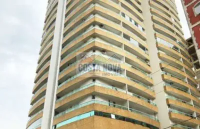 Apartamento com 3 suítes, 4 banheiros, 2 vaga,  mobiliado na vila tupi.  vista mar (alto padrão)