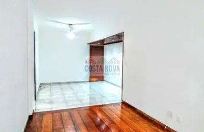 Apto 2 dormitórios com suíte e vaga demarcada no campo grande ? amplo, com sacada e dependência