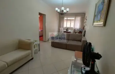 Apartamento com 2 dormitórios à venda, 72 m² - marapé - santos/sp