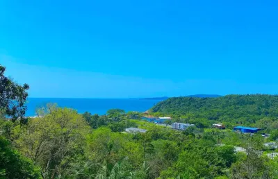 Terreno vista mar 918 m2 praia do estaleirinho balneário camboriú