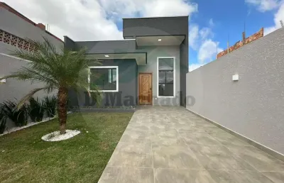 Casa para venda em fazenda rio grande, gralha azul, 3 dormitórios, 1 suíte, 1 banheiro, 1 vaga