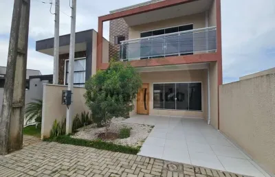 Sobrado para venda em fazenda rio grande, santa terezinha, 3 dormitórios, 1 suíte, 1 banheiro, 2 vagas