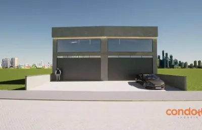 Pavilhão para alugar, 120 m² por r$ 4.500,00/mês - campo novo - porto alegre/rs