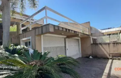 Casa com 3 dormitórios para alugar, 222 m² por r$ 4.699,47/mês - hípica - porto alegre/rs