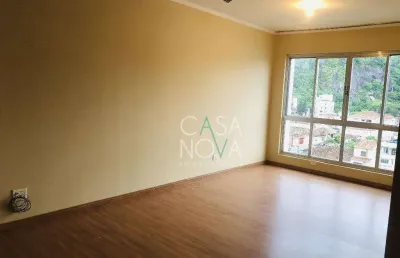 Apartamento com 2 dormitórios para alugar, 100 m² por r$ 3.300,00/mês - josé menino - santos/sp