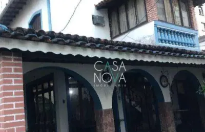 Casa com 5 dormitórios à venda, 1238 m² por r$ 4.900.000,00 - centro - são vicente/sp
