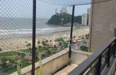 Cobertura com 3 dormitórios à venda, 404 m² por r$ 4.800.000,00 - itararé - são vicente/sp