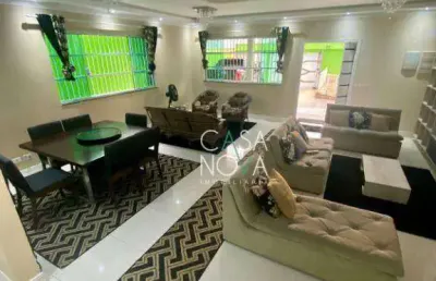 Sobrado com 5 dormitórios à venda, 300 m² por r$ 1.900.000,00 - solemar - praia grande/sp