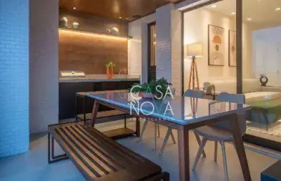Apartamento com 2 dormitórios à venda, 83 m² por r$ 1.214.500,00 - boqueirão - santos/sp