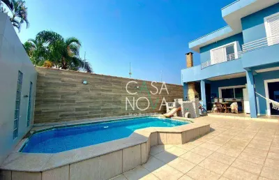Casa com 4 dormitórios à venda, 173 m² por r$ 1.400.000,00 - solemar - praia grande/sp