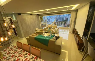 Apartamento com 2 dormitórios à venda, 96 m² por r$ 960.000,00 - encruzilhada - santos/sp