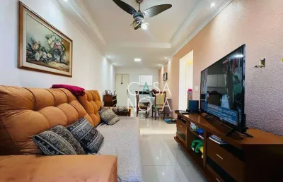 Apartamento com 2 dormitórios à venda, 74 m² por r$ 530.000,00 - embaré - santos/sp