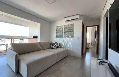 Apartamento com 1 dormitório à venda, 58 m² por r$ 650.000,00 - boqueirão - santos/sp