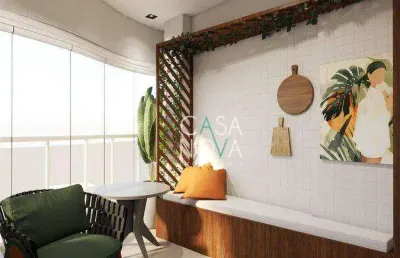 Apartamento com 2 dormitórios à venda, 77 m² por r$ 924.000,00 - boqueirão - santos/sp