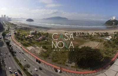 Apartamento com 3 dormitórios, 187 m² - venda por r$ 1.300.000,00 ou aluguel por r$ 9.000,00/mês - itararé - são vicente/sp