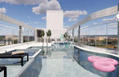 Apartamento com 1 dormitório à venda, 50 m² por r$ 660.000,00 - boqueirão - santos/sp