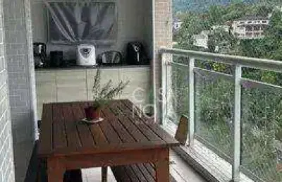 Empreendimento the garden com 3 dormitórios à venda, 98 m² por r$ 930.000 - josé menino - santos/sp