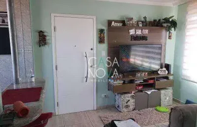Apartamento com 2 dormitórios à venda, 55 m² por r$ 239.000,00 - jardim independência - são vicente/sp