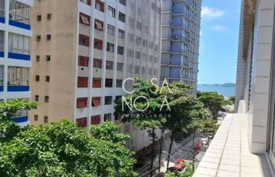 Apartamento com 3 dormitórios à venda, 90 m² por r$ 565.000,00 - itararé - são vicente/sp