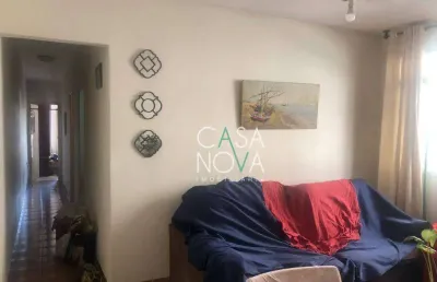 Apartamento com 3 dormitórios à venda, 90 m² por r$ 335.000,00 - vila mathias - santos/sp