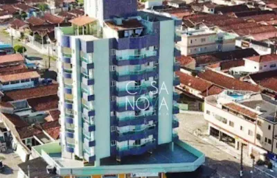 Apartamento com 1 dormitório à venda, 62 m² por r$ 220.000,00 - caiçara - praia grande/sp
