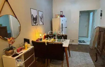 Apartamento com 2 dormitórios à venda, 51 m² por r$ 250.000,00 - centro - são vicente/sp