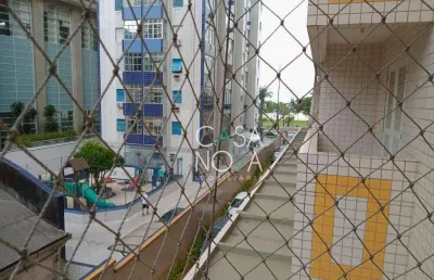 Apartamento tipo sala living para locação, localizado em prédio de frente para a praia da pompéia, em santos - sp