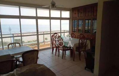 Apartamento à venda no gonzaga, santos/sp – vista para o mar