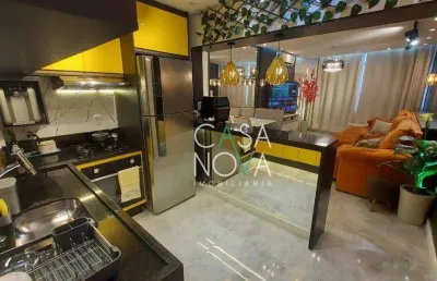 Apartamento com 1 dormitório à venda, 65 m² por r$ 721.000,00 - embaré - santos/sp