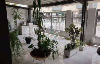 Casa com 3 quartos para alugar na Rua Venâncio José Lisboa, Ponta da Praia, Santos