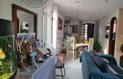 Sobrado com 2 dormitórios à venda, 182 m² por r$ 870.000,00 - estuário - santos/sp