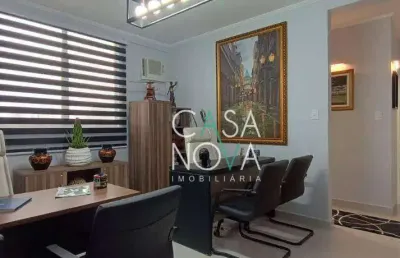 Sala, 60 m² - venda por r$ 375.000,00 ou aluguel por r$ 4.000,00/mês - aparecida - santos/sp