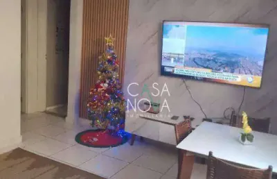 Apartamento com 2 dormitórios à venda, 72 m² por r$ 320.000,00 - centro - são vicente/sp
