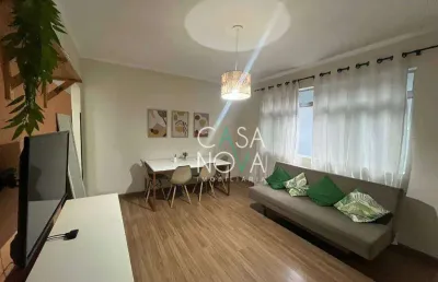 Apartamento com 2 dormitórios à venda, 100 m² por r$ 450.000,00 - encruzilhada - santos/sp