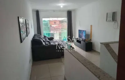 Casa com 2 dormitórios à venda, 67 m² por r$ 250.000 - cidade naútica - são vicente/sp