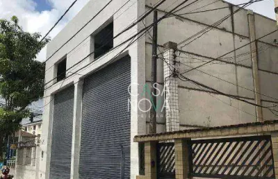 Galpão para alugar, 510 m² por r$ 25.000,00/mês - centro - são vicente/sp