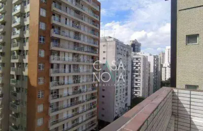 Apartamento com 1 dormitório, 47 m² - venda por r$ 390.000,00 ou aluguel por r$ 3.100,00/mês - gonzaga - santos/sp