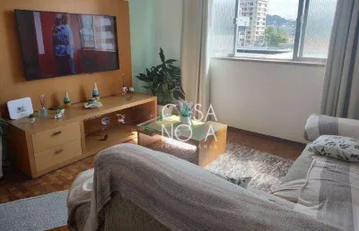 Apartamento com 2 dormitórios à venda, 75 m² por r$ 380.000,00 - boqueirão - santos/sp