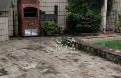 Casa com 4 dormitórios para alugar, 248 m² por r$ 8.800,00/mês - ponta da praia - santos/sp
